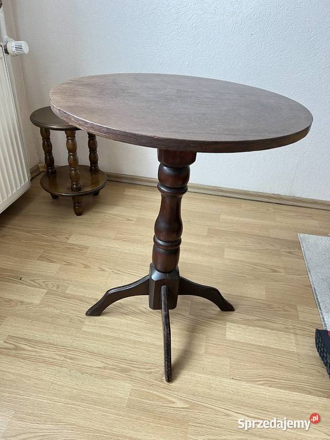 Okrągły stolik vintage Stoliki kawowe i ławy śląskie Racibórz