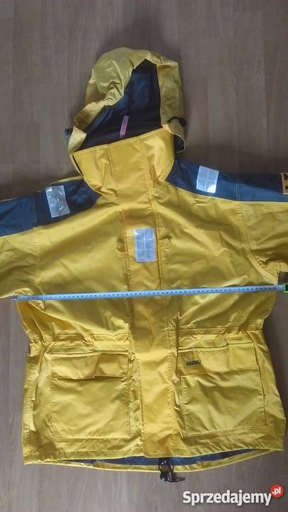 Kurtka sztormiak Junior L żółta Lalizas Żeglarstwo Łódź sprzedam