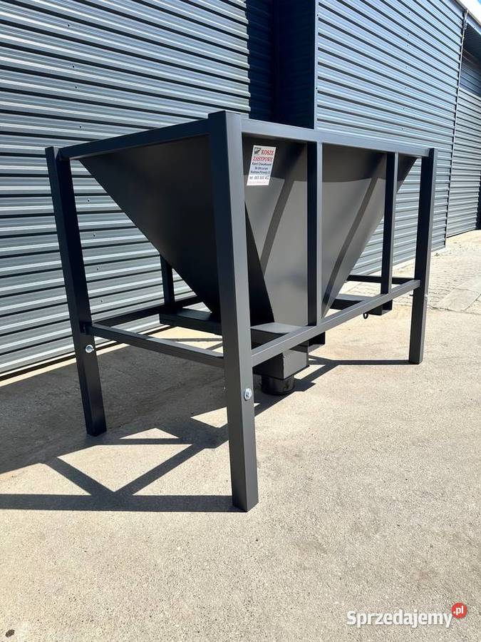 Kosz Kontener zasypowy paczkarka zasobnik 25m3 Biznes i Przemysł