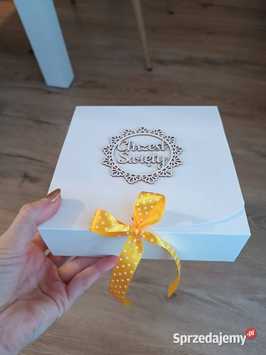 Zestaw prezentowy na Chrzest Świety Bolesławiec sprzedam