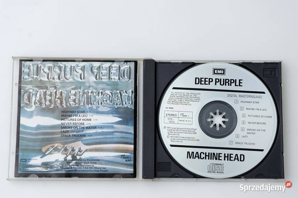 DEEP PURPLE MACHINE HEAD Wrocław