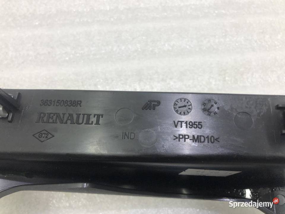 OSŁONA TUNELU ŚRODKOWA 363150838R DACIA DUSTER Części samochodowe