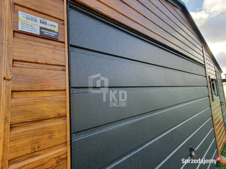 Garaż Blaszany 5x6 wiata 15x6 Brama okno drzwi Gorzów Wielkopolski