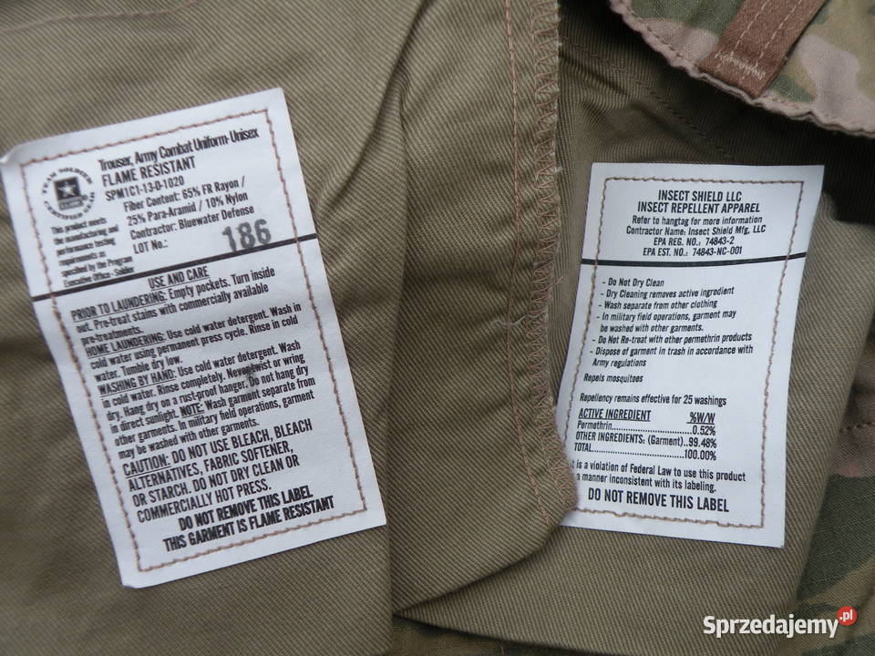 Spodnie ACU multicam ocp small x short RAYON Wrocław