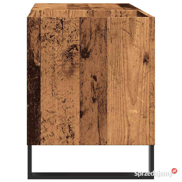 Szafka na płyty stare drewno 845x38x48 WM857244 Pozostałe Pozostałe Warszawa