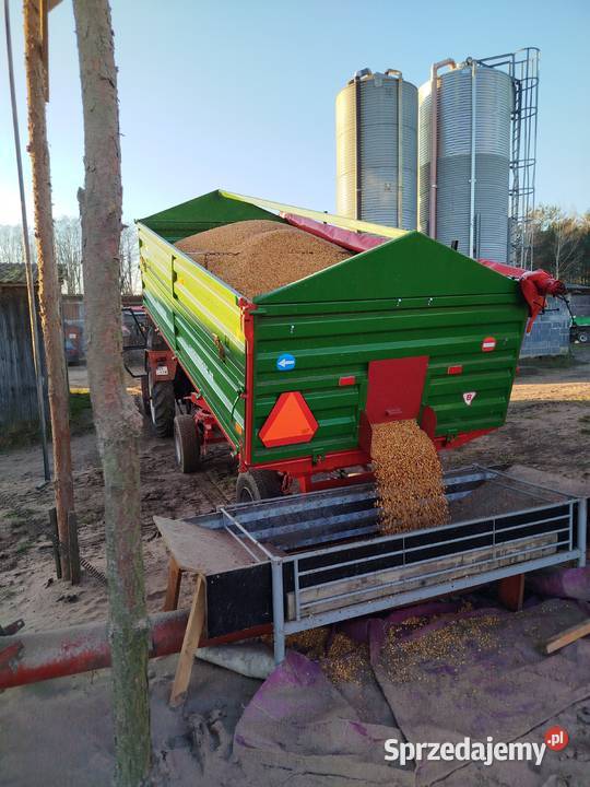 Przyczepa rolnicza 3 strony d47 d55 d35 hl thk łódzkie Łubna-Jakusy