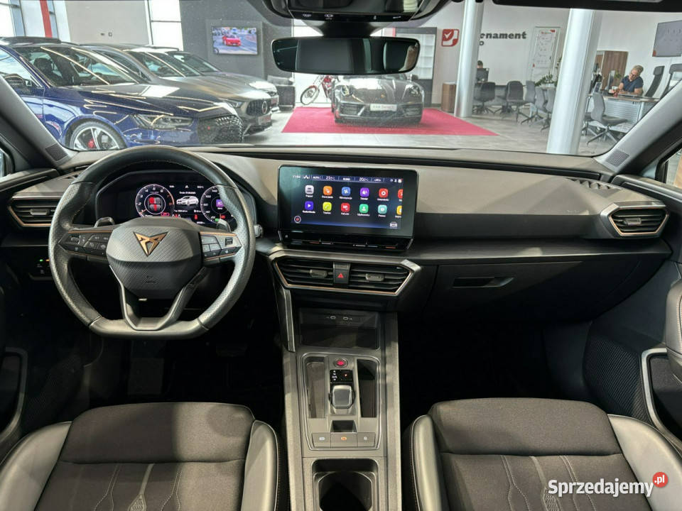 Cupra Leon Sportstourer 15 eTSI 150 DSG 2023 r kurtyny powietrzne Leon Sportstourer Myślenice
