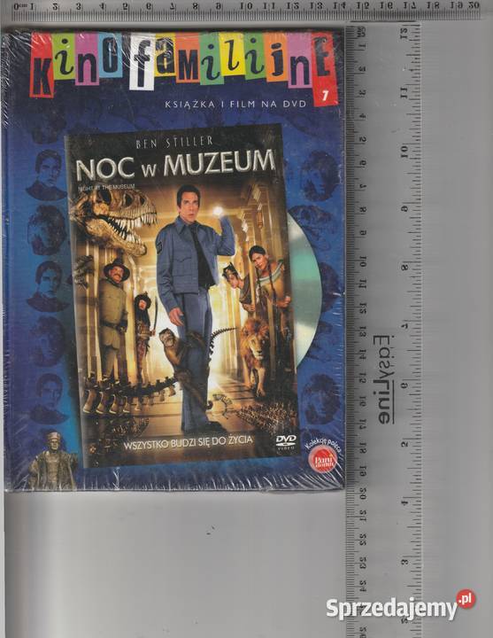Noc w muzeum Ben Stiller DVD DVD mazowieckie Pruszków
