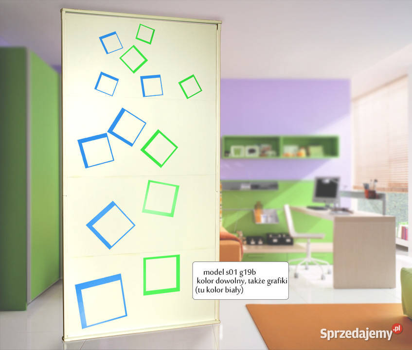 lekka ścianka działowa rozporowa parawan osłona Kraków