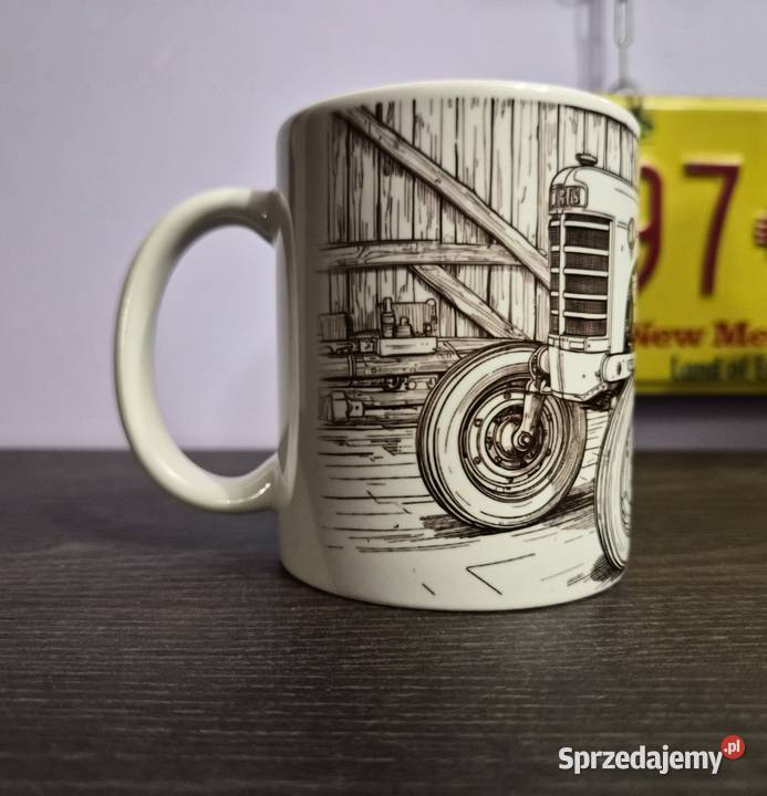 Kubek fanów traktorów Ja nie chrapię ja śnie że Wrocław