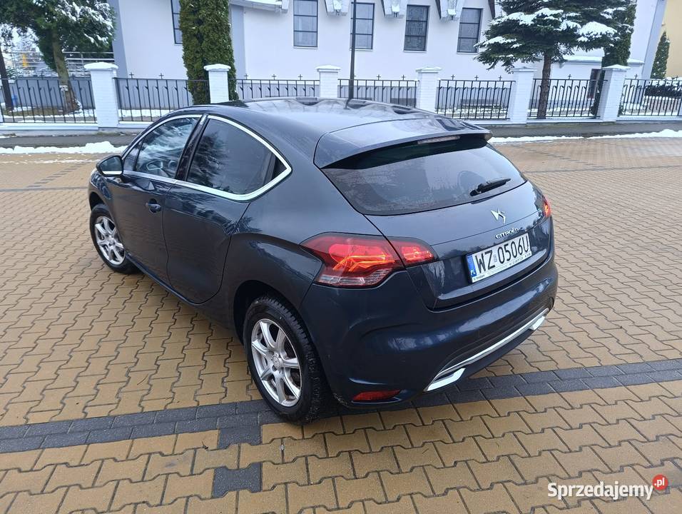 Citron DS4 CITROEN DS4 16 VTI 120 przebieg 169 1600cm3 lubelskie Bychawa