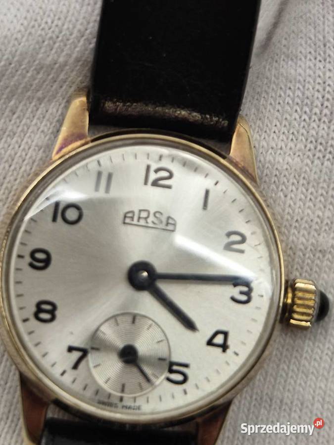 Złoty zegarek Arsa 14k pr 585 Damskie Zegarki