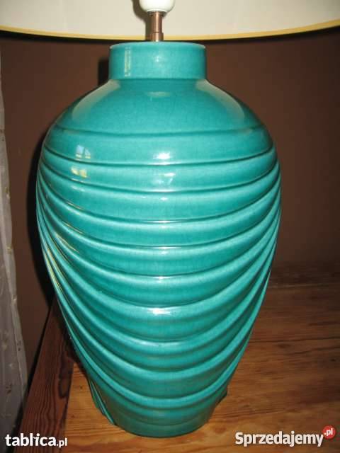 LAMPY CERAMICZNE KOSTKAFRANCJALATA 19701980TE Bolków