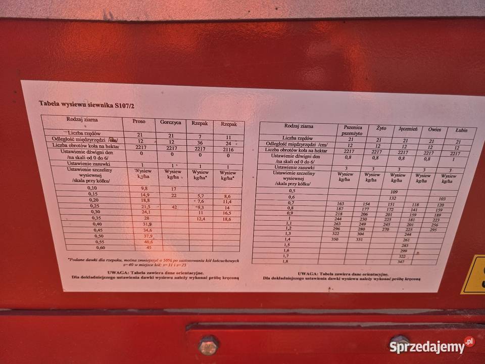 Siewnik Meprozet 25 m małopolskie Jeżówka