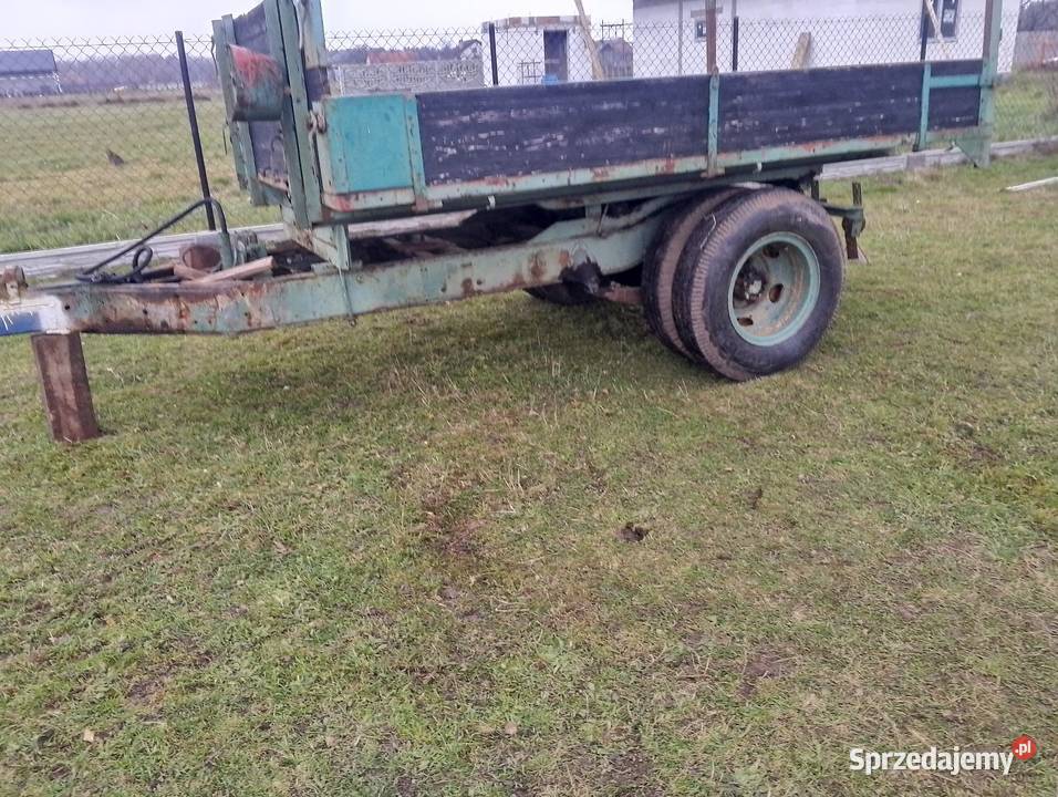 Sprzedam przyczepę wywrotkę jednoosiową nieuszkodzony mazowieckie Radom