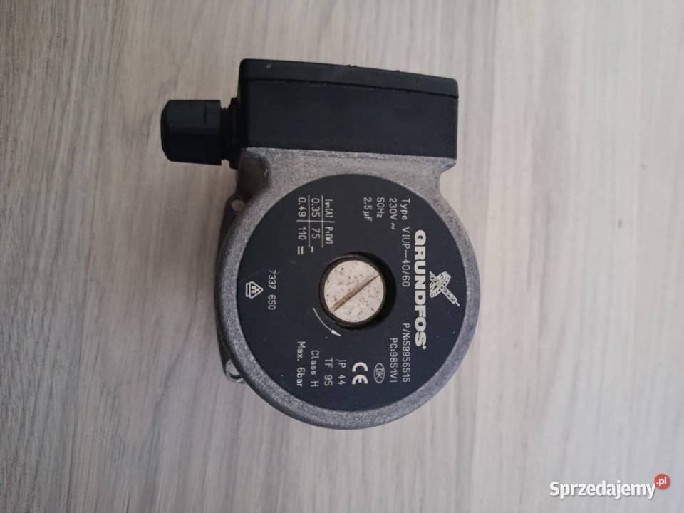 Viessmann nowa pompa grundfos VIUP 4060 kujawsko-pomorskie Inowrocław
