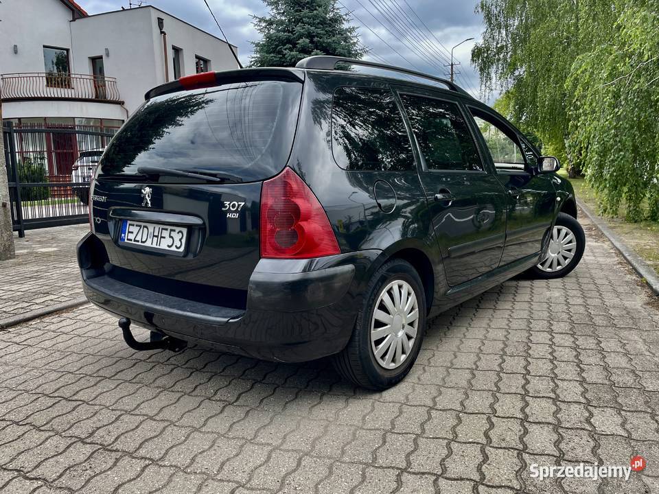 ŚlicznyZdrowyPeugot307Sw2003r20HDIHakMożZamiana nieuszkodzony