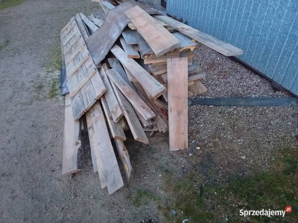 Deski szalunkowe z budowy 1 calowe różne