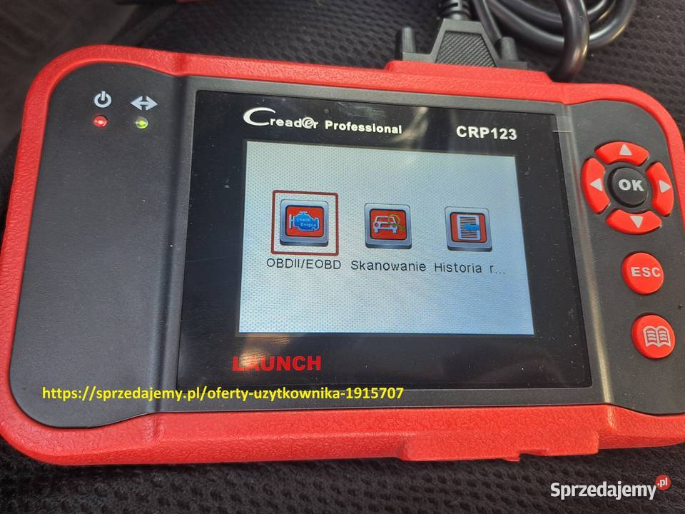 Launch CRP 123 OBD II Interfejs Diagnostyczny kujawsko-pomorskie Brześć Kujawski sprzedam
