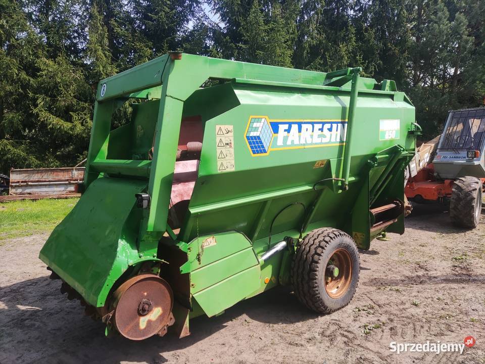 Paszowóz Faresin TMR 850 komputer Chełm