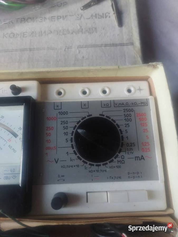 RADZIECKI MIERNIK C4342M1 NOWY Z INSTRUKCJĄ sprzedam
