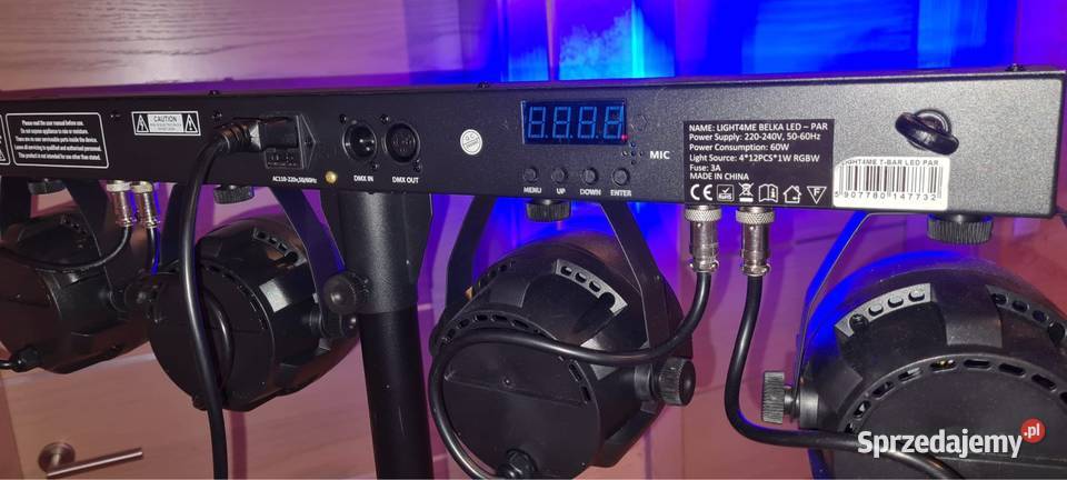 Wynajem światla DJ sylwester polter