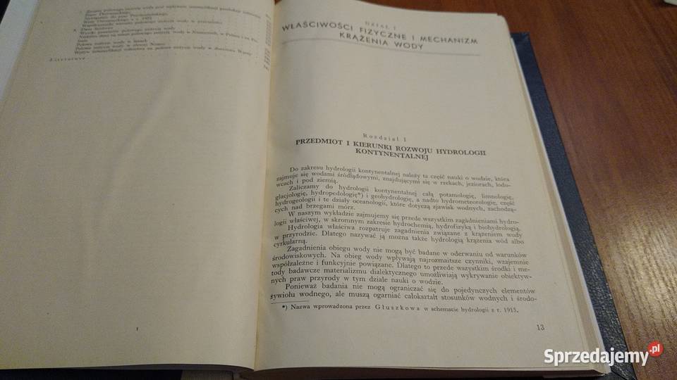 Hydrologia kontynentalna Cz 2 Fizyka wody Dębski pomorskie