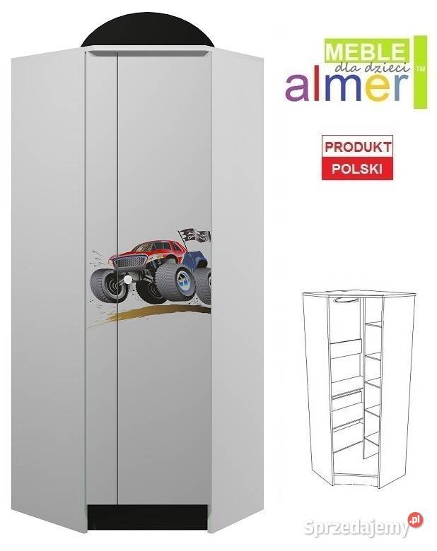 MONSTER TRUCK 20 N27 szafa narożna dziecięca Katowice