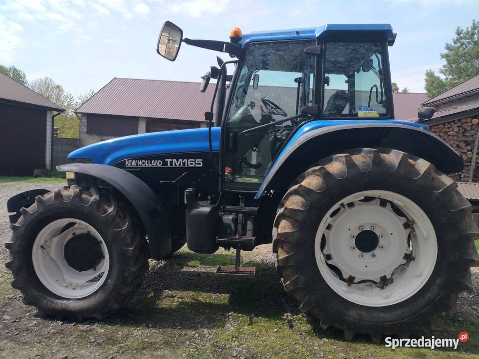 Ciągnik Holland TM165 Półbiegi pod obciążeniem Bukowiany sprzedam