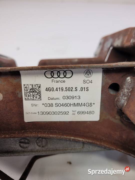 SZTYCA KOLUMNA KIEROWNICZA AUDI A6 C7 4G0419502S Przystajń