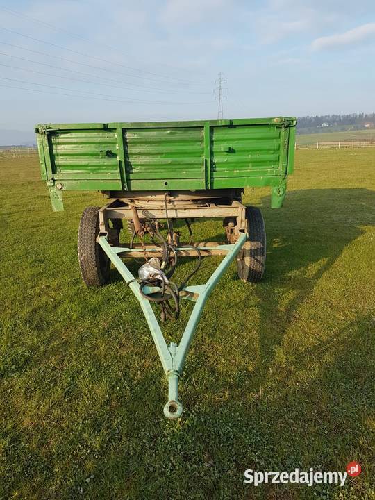 sprzedam przyczepa z kiprem 3 strony Stadła