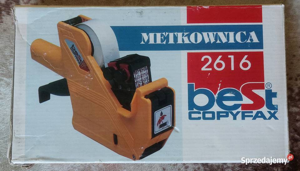 metkownica Best Copyfax 261620 dwurzędowa podkarpackie Rzeszów sprzedam