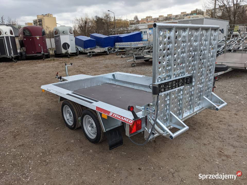 Przyczepa TEMARED BUILDER 3 2615 pod koparkę lawety Pozostałe Lublin