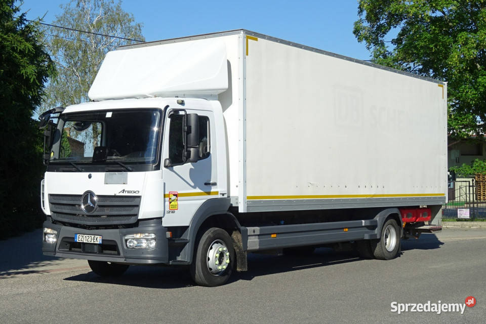 Mercedes Atego 1218 Euro6 323 Kontener 18p winda mazowieckie Góra Kalwaria