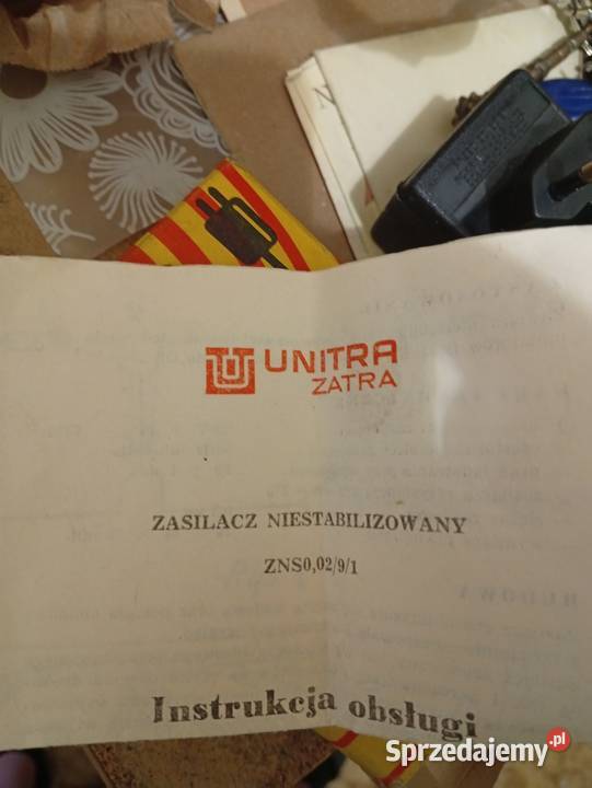 Zasilacz niestabilizowany Unitra ZATRA nowy Siemianowice Śląskie sprzedam