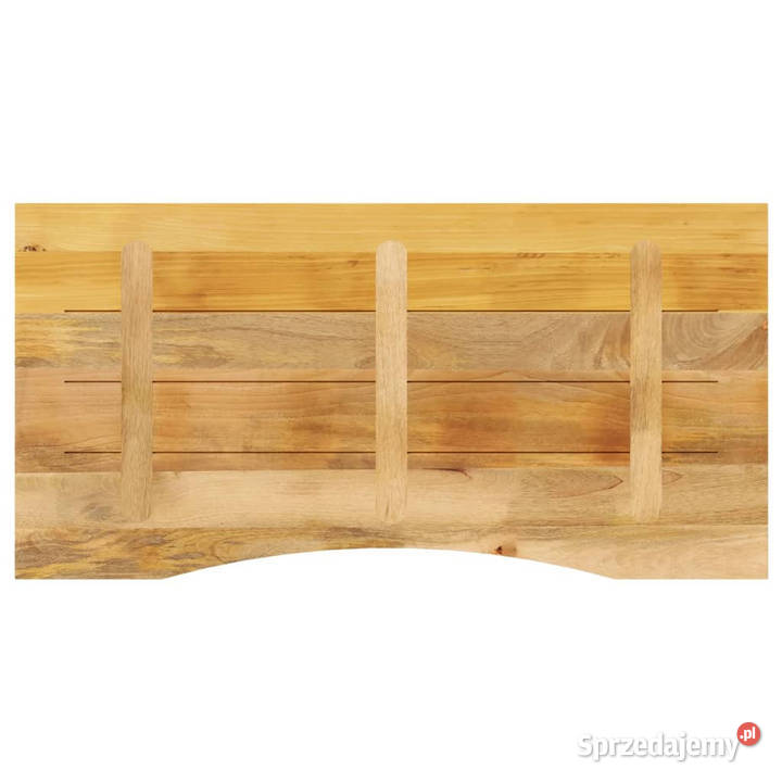 Blat biurka z wycięciem 110x50x25 surowe drewno Warszawa sprzedam