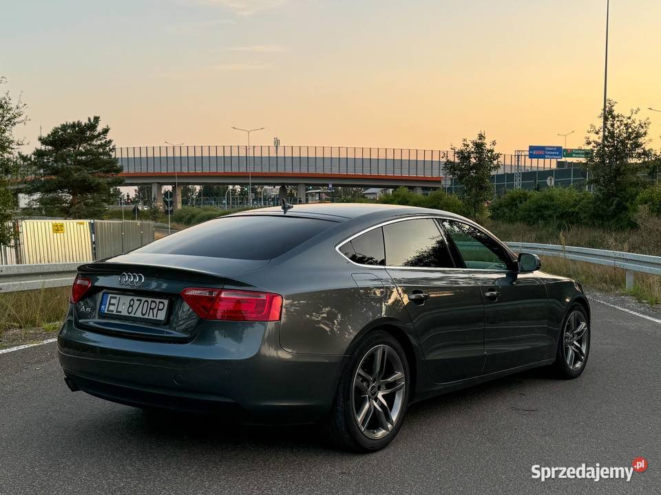 AUDI A5 CAŁE ŻYCIE W JEDNYCH RĘKACH SLINE NAVI czujnik deszczu łódzkie Łódź