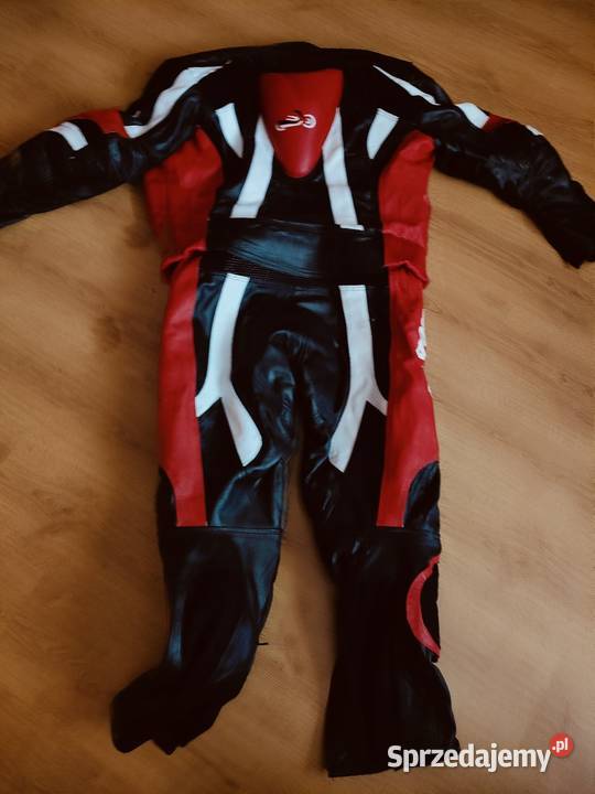 Kombinezon motocyklowy dwuczesciowy spinany 56
