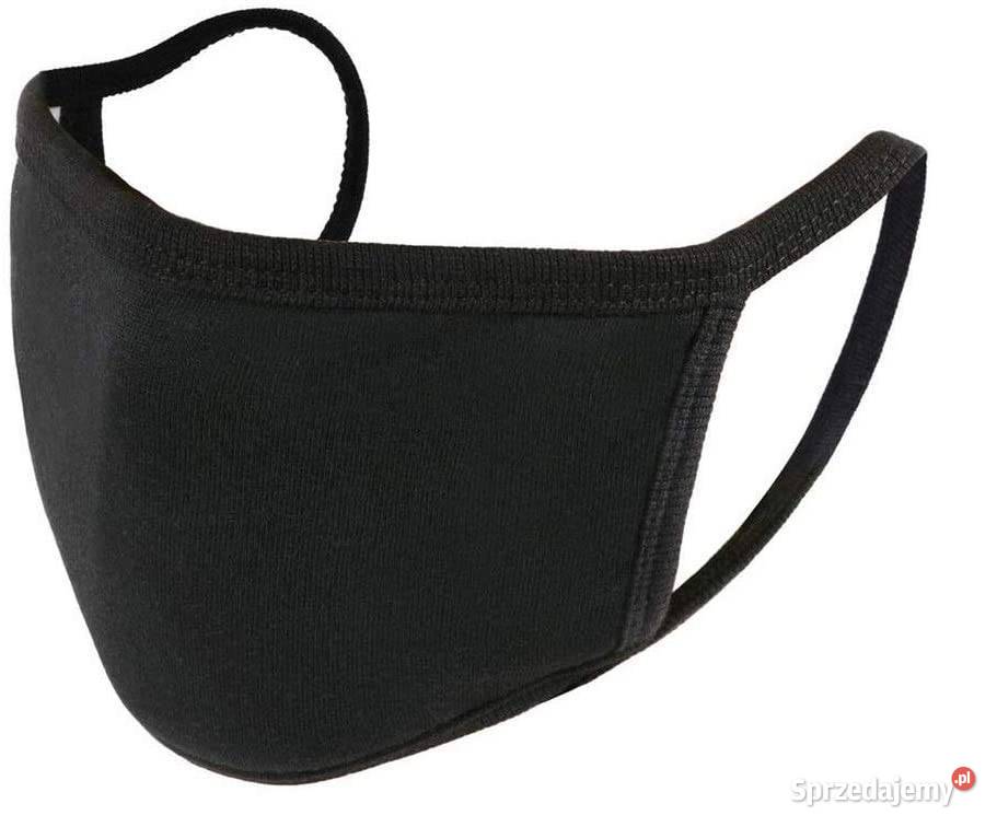 Maseczka MASKA bawełniana czarna Wielorazowa Sporty strzeleckie i myślistwo małopolskie Nowy Sącz