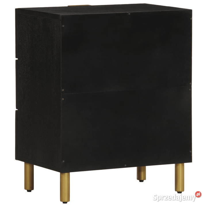 Szafka nocna czarna 50x33x62 materiał Warszawa sprzedam