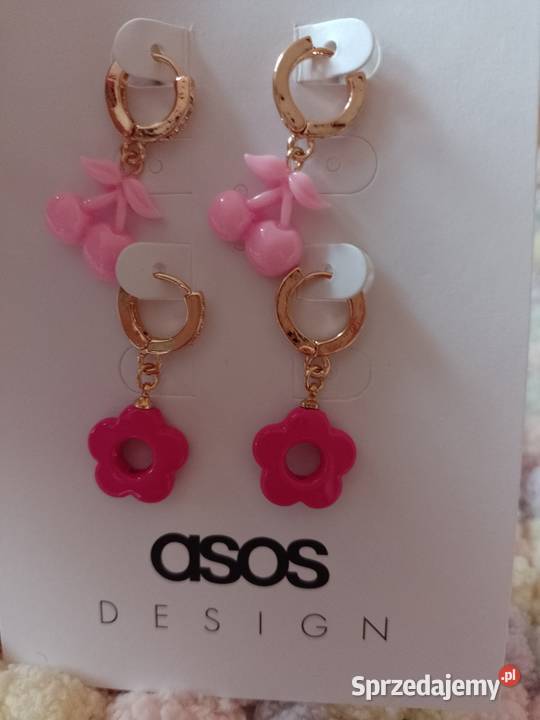 ASOS Dwie pary kolczyków Kolczyki z Londynu NOWE małopolskie Kraków sprzedam