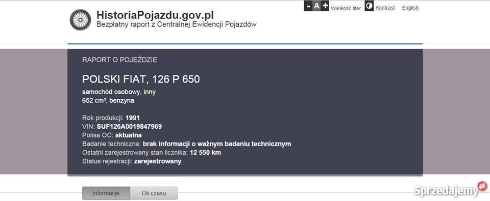 FSM 126p EI Ekonomiczny Inwalidzki UNIKATOWY garażowany Warszawa