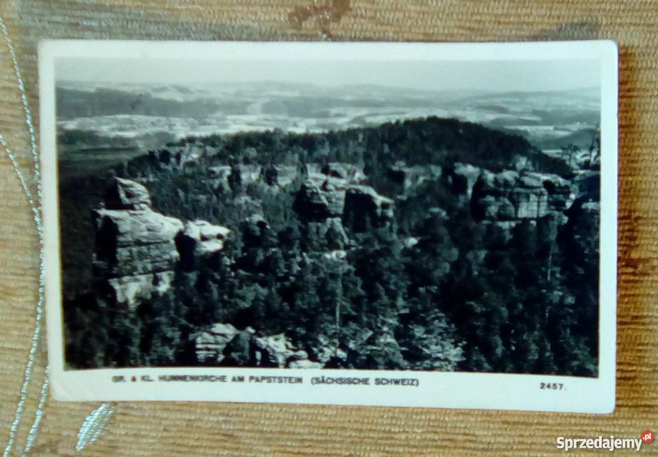 SZWAJCARIA SAKSOŃSKA Z WIDOKIEM NA FORMACJE lubelskie Piszczac