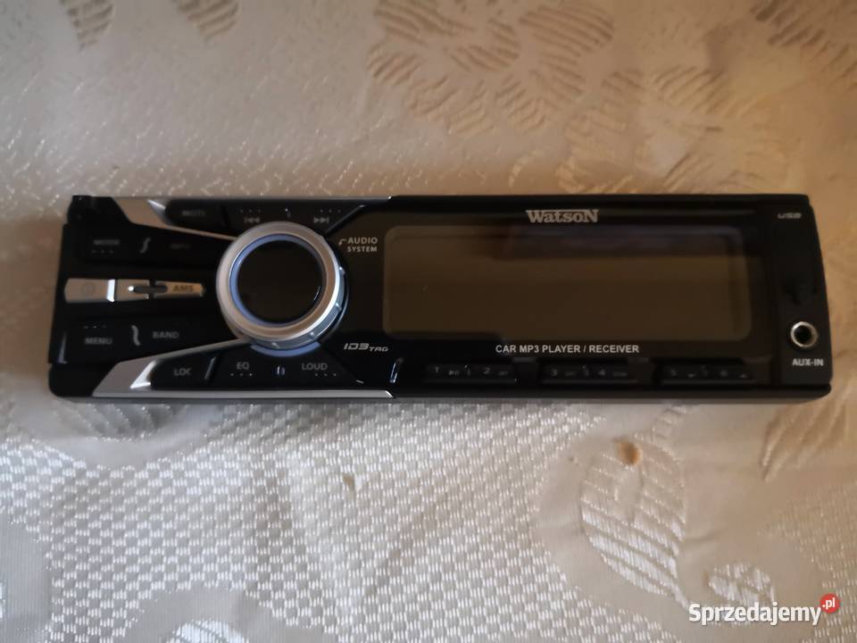 Watson odtwarzacz samochodowy stereo mp3 Łódź