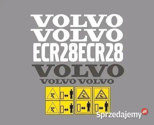 Naklejki oklejenie VOLVO ECR28 Zamiennik Janików sprzedam