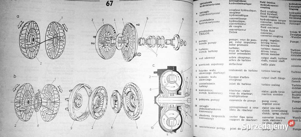 Ilustrowany słownik samochodowy 6języczny Cz Chełm