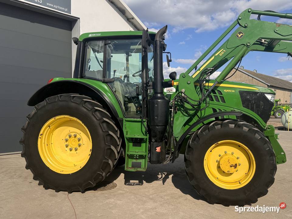 Ciągnik rolniczy John Deere 6155 M 165 4X4 2017r John Deere Lubowidz
