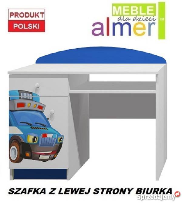 POLICJA 8 B10 biurko dziecięce 100x50 w74 zachodniopomorskie