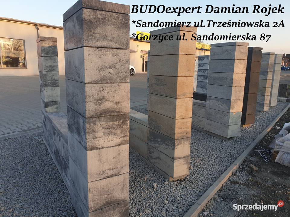 Pustak bloczek Joniec Roma Horizon Onyx Marengo Architektura ogrodowa Gorzyce