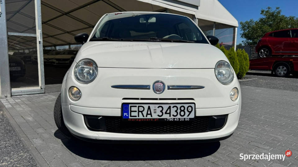 Fiat 500 Fiat 500 I 2007 nieuszkodzony Zduńska Wola